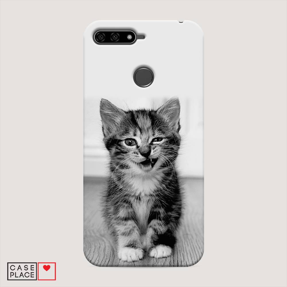 

Чехол Awog "Подмигивающий котенок" для Honor 7A Pro, 65420-1