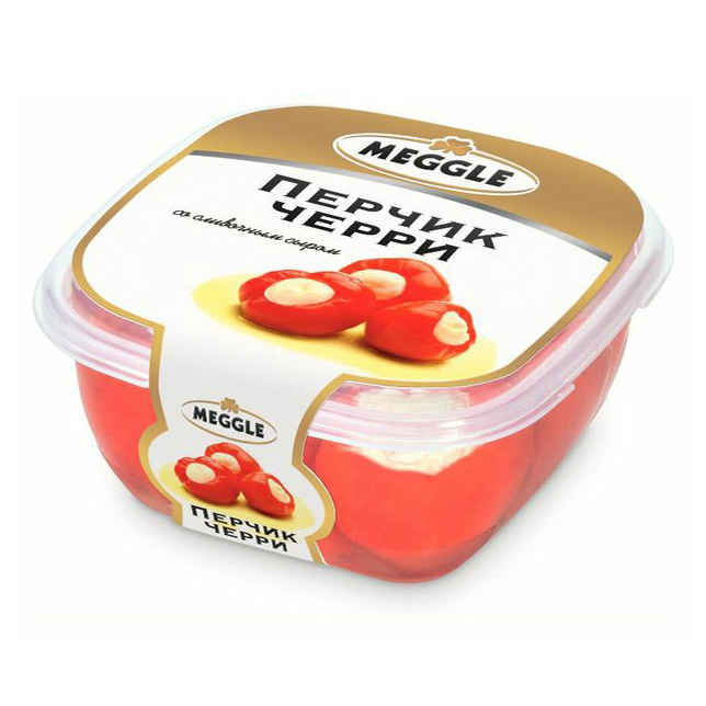 

Закуска Meggle Перчик черри с сыром 500 г