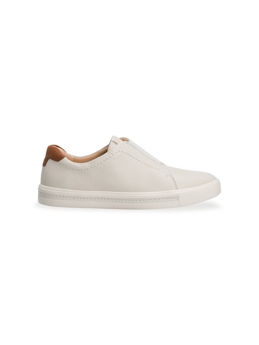 

Кеды женские Clarks 1424008 белые 37.5 EU, Белый, 001424008