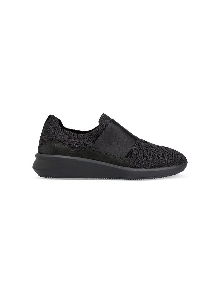 

Кроссовки женские Clarks 1424009 черные 39 EU, Черный, 001424009