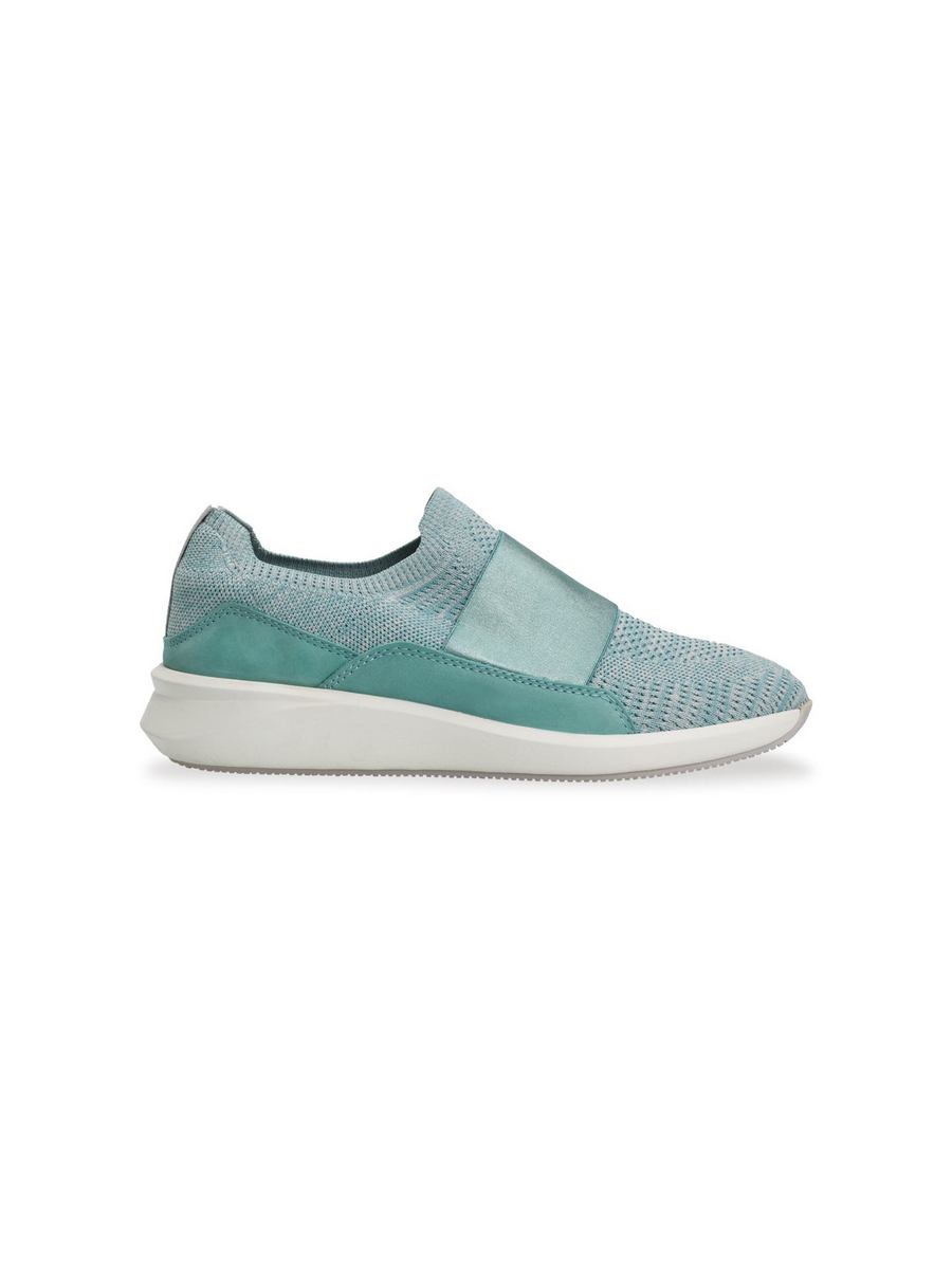 

Кроссовки женские Clarks 1424010 голубые 37 EU, Голубой, 001424010