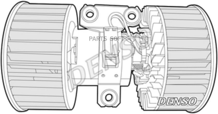 

DENSO Вентилятор обдува салона DENSO DEA05002