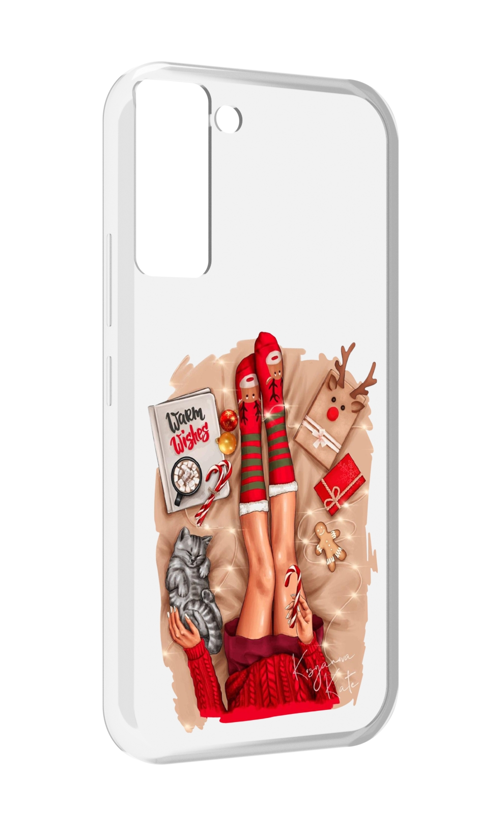 

Чехол MyPads уютный-арт женский для Tecno Pop 5 LTE / Pop 5 Pro, Прозрачный, Tocco