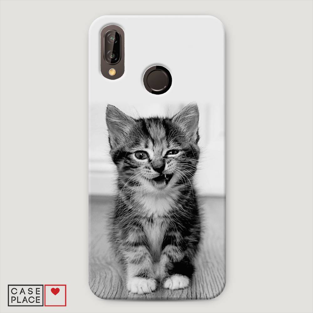 

Чехол Awog "Подмигивающий котенок" для Huawei P20 Lite, 64420-1