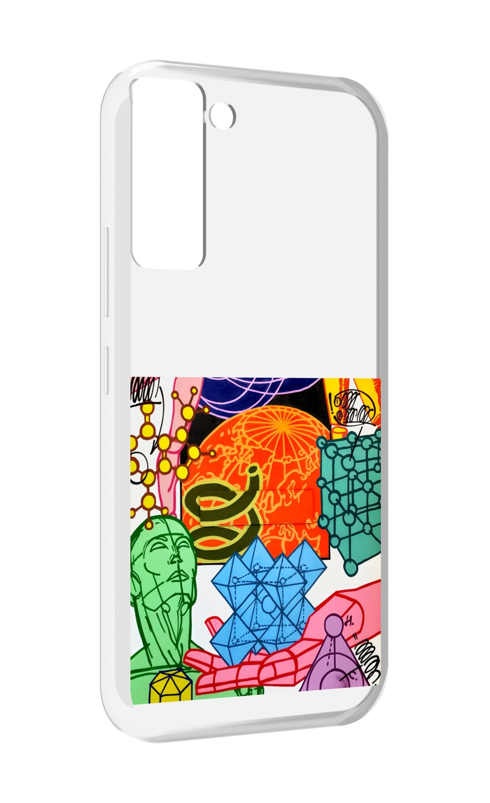 

Чехол MyPads физика-химия для Tecno Pop 5 LTE / Pop 5 Pro, Прозрачный, Tocco