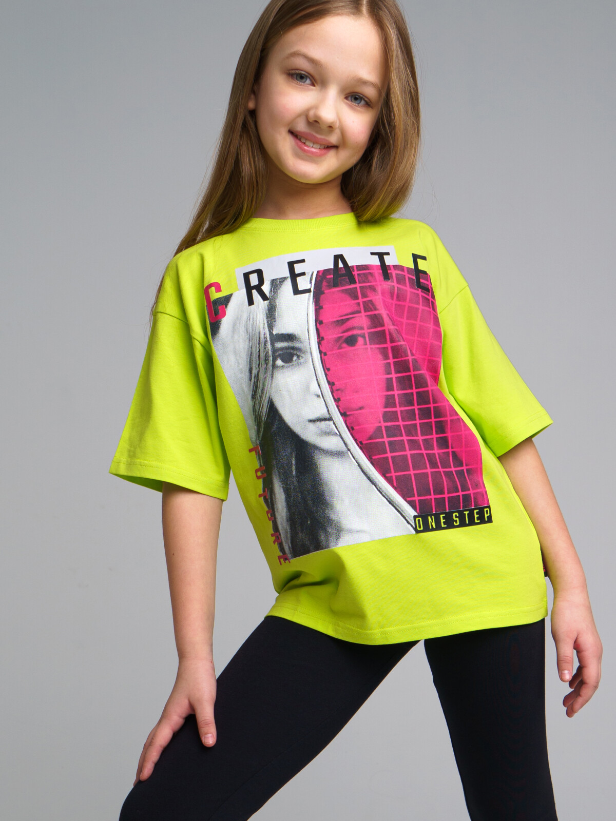 

Футболка детская PlayToday трикотажная, зеленый размер 146, 32220220