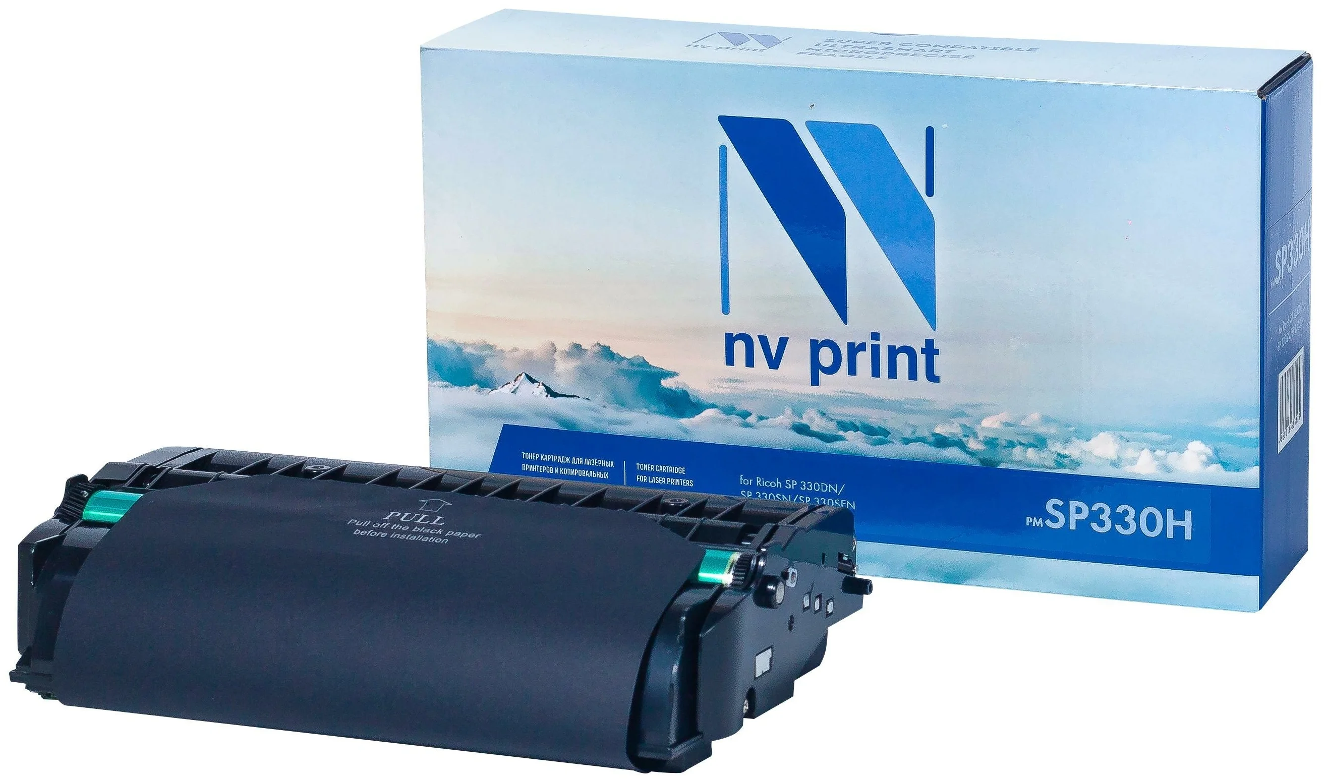 

Тонер-картридж для лазерного принтера NV Print () черный, совместимый