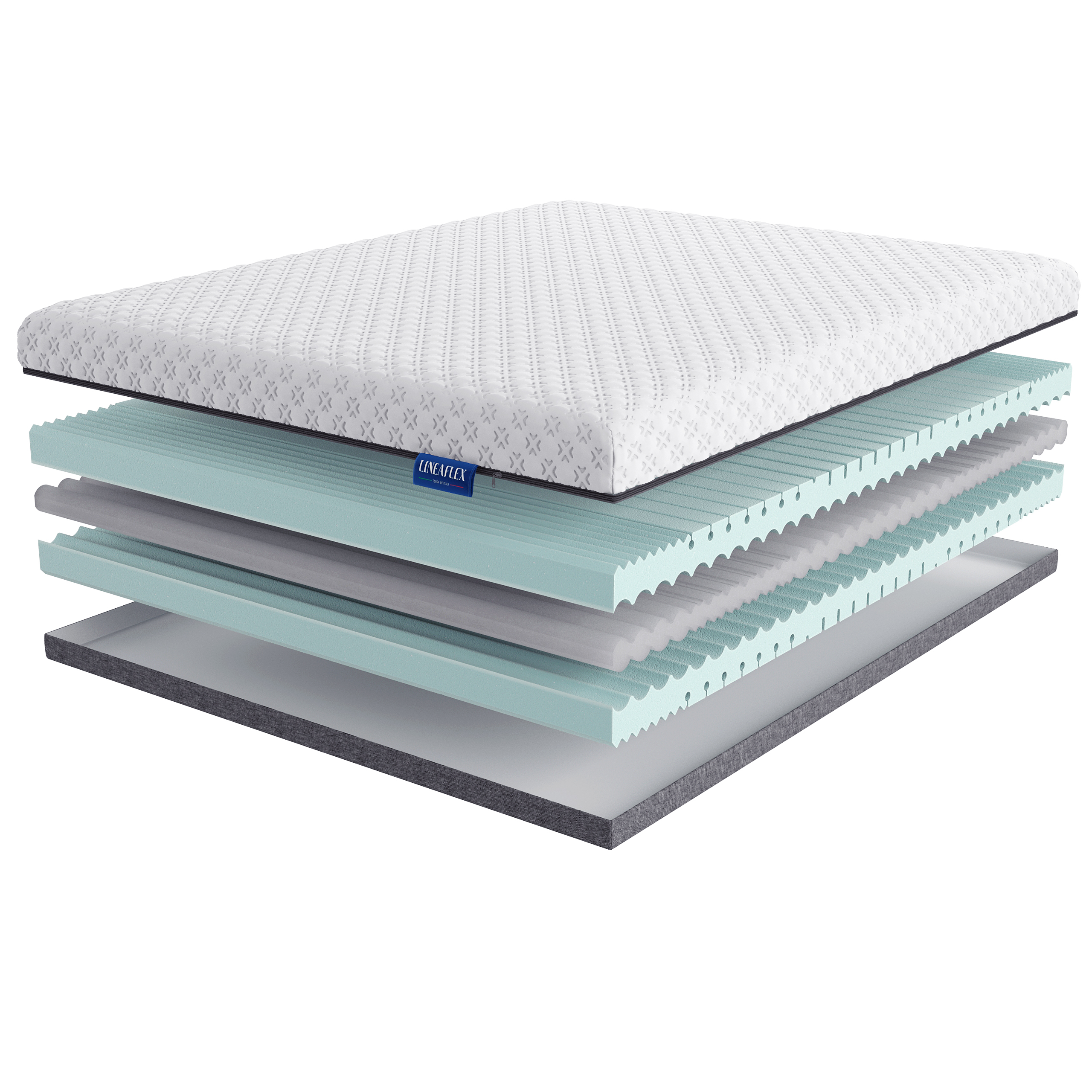 

Матрас Lineaflex Ergozone 160х190, Бежевый;белый;серый;серебристый, Ergozone