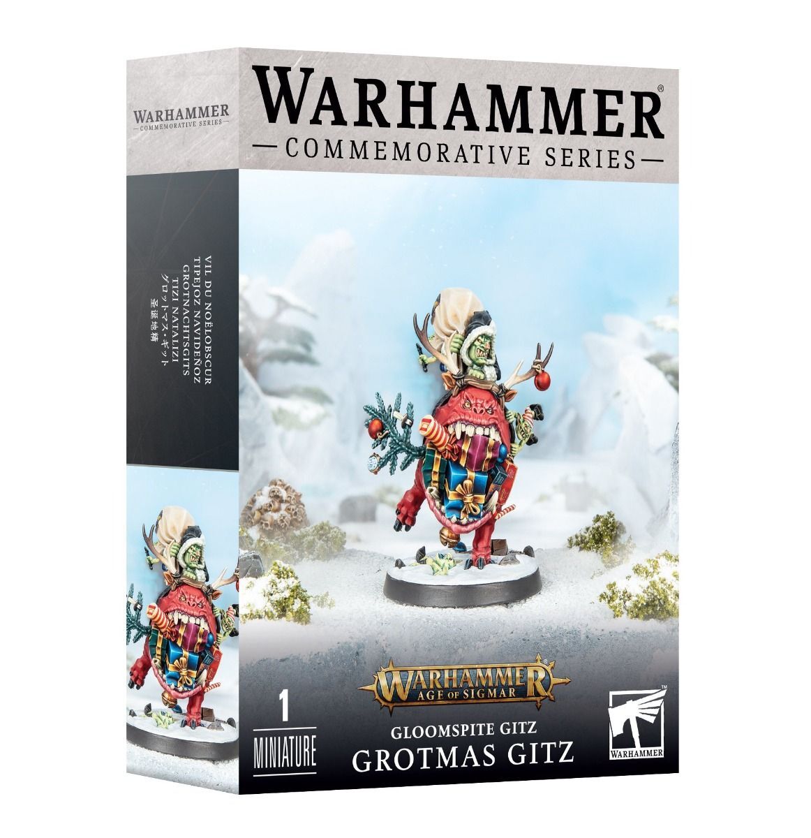 

Миниатюры для игры Games Workshop Gloomspite Gitz: Grotmas Gitz, 89-85