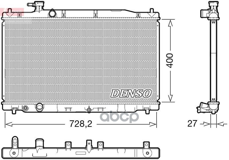 

Радиатор HONDA DENSO DRM40050