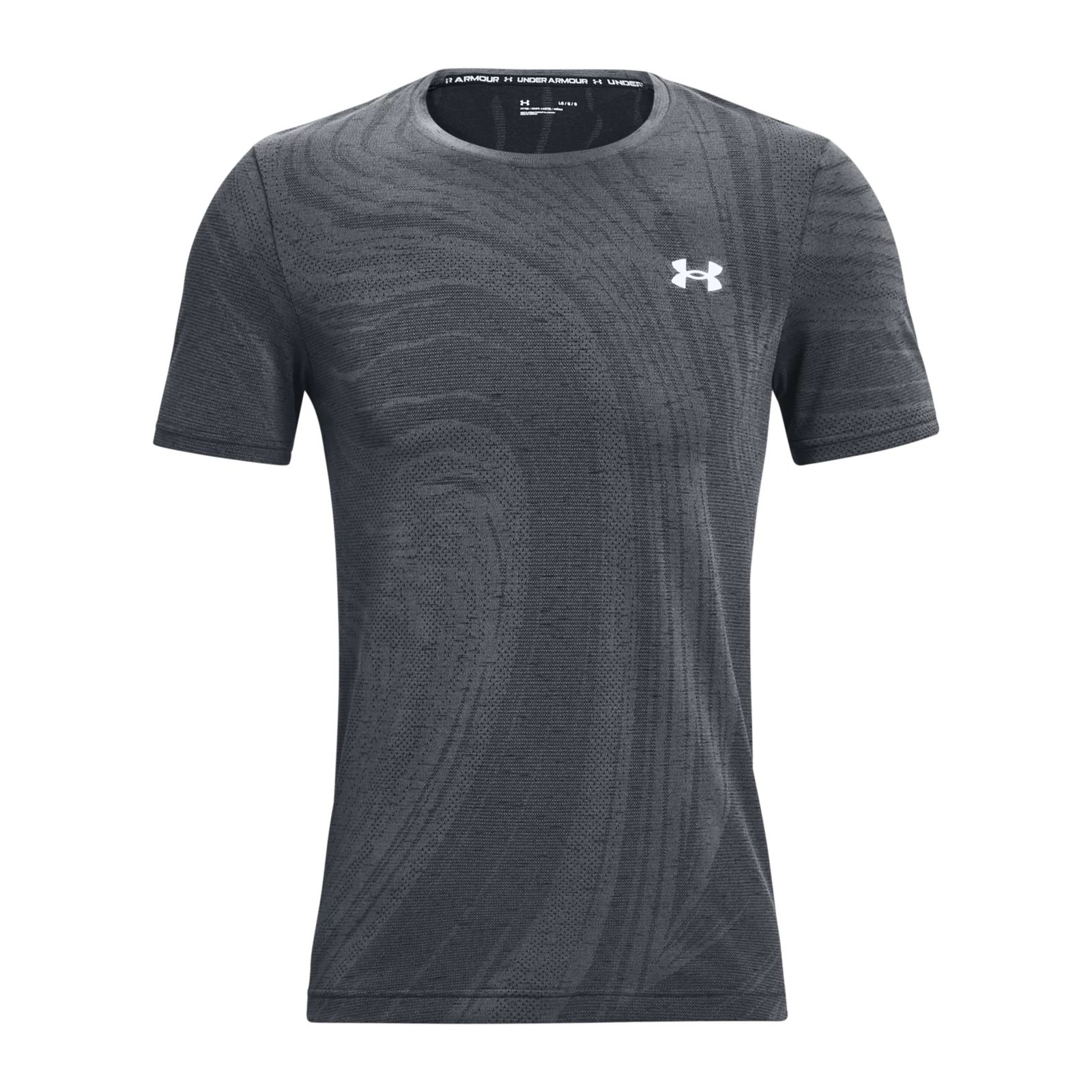 фото Футболка мужская under armour ua seamless surge ss серая lg