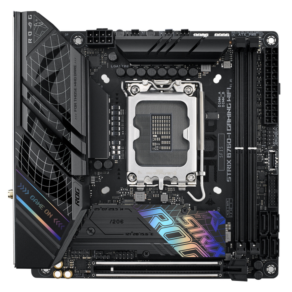 Материнская плата ASUS ROG STRIX B760-I GAMING WIFI /LGA1700 (90MB1D90-M0EAY0)