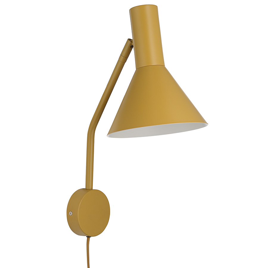 фото Лампа настенная lyss, 42хd18 см, миндальная матовая frandsen
