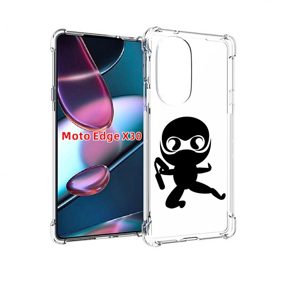 Чехол MyPads Ниндзя для Motorola Moto Edge X30