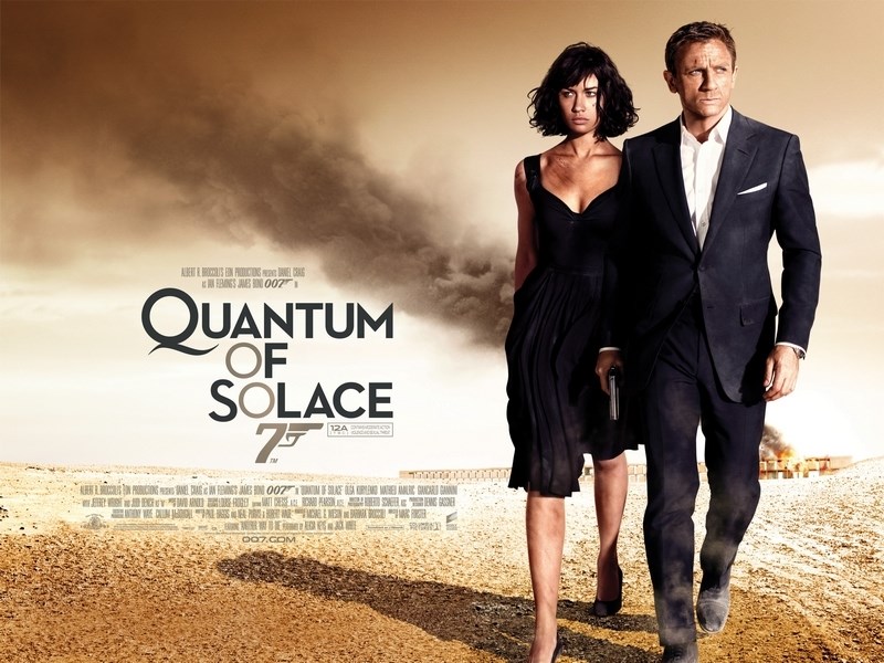 

Постер к фильму "Джеймс Бонд 22 - Квант милосердия" (Quantum of Solace) A2