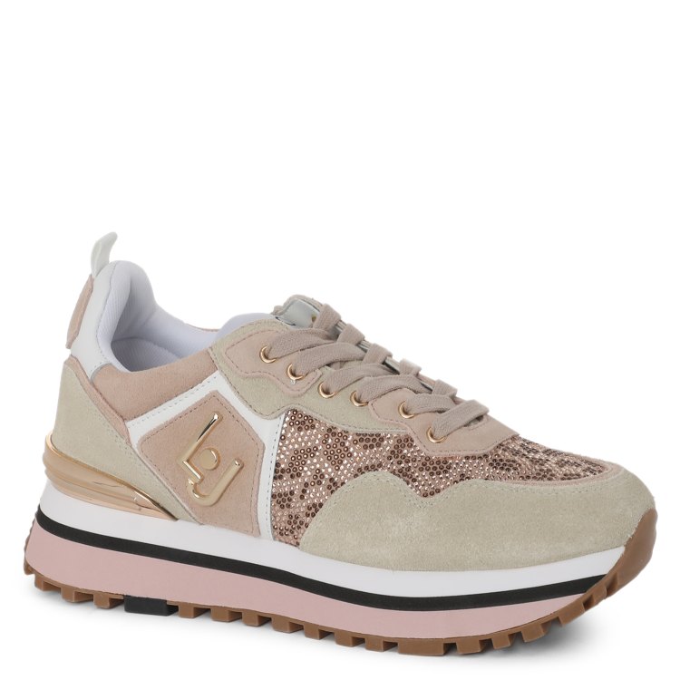 

Кроссовки женские Liu Jo BA2221 розовые 36 EU, Розовый, BA2221