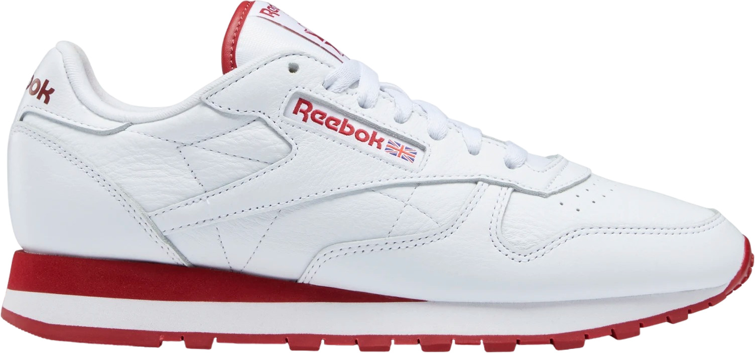 фото Кроссовки мужские reebok classic leather белые 8 us