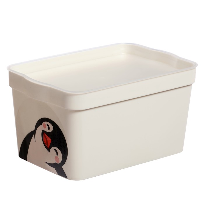 Ящик детский Plastic Centre Lalababy Cute Penguin LA512311024 23 л penguin modern box set