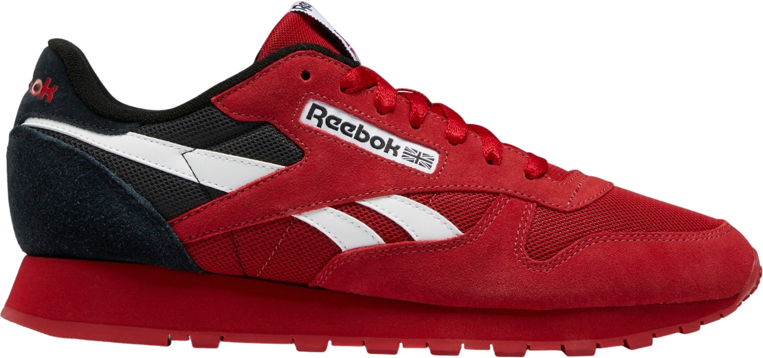 

Кроссовки мужские Reebok Classic Leather черные 11.5 US, Classic Leather