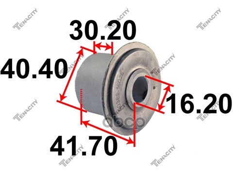 фото Сайлентблок рессоры tenacity арт. aamto1208