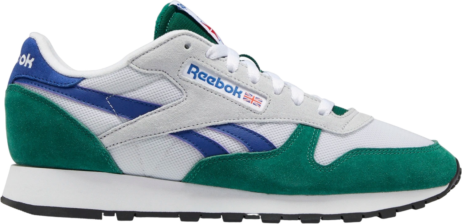 фото Кроссовки мужские reebok classic leather зеленые 8.5 us