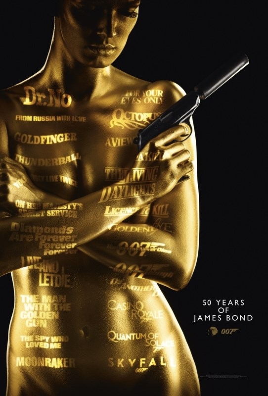 

Постер к фильму "Джеймс Бонд 23 - 007: Координаты «Скайфолл»" (Skyfall) A4