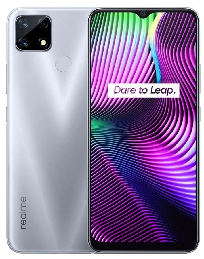 

Смартфон Realme 7i 4/64GB, Silver, Realme 7i 4/64GB, Silver