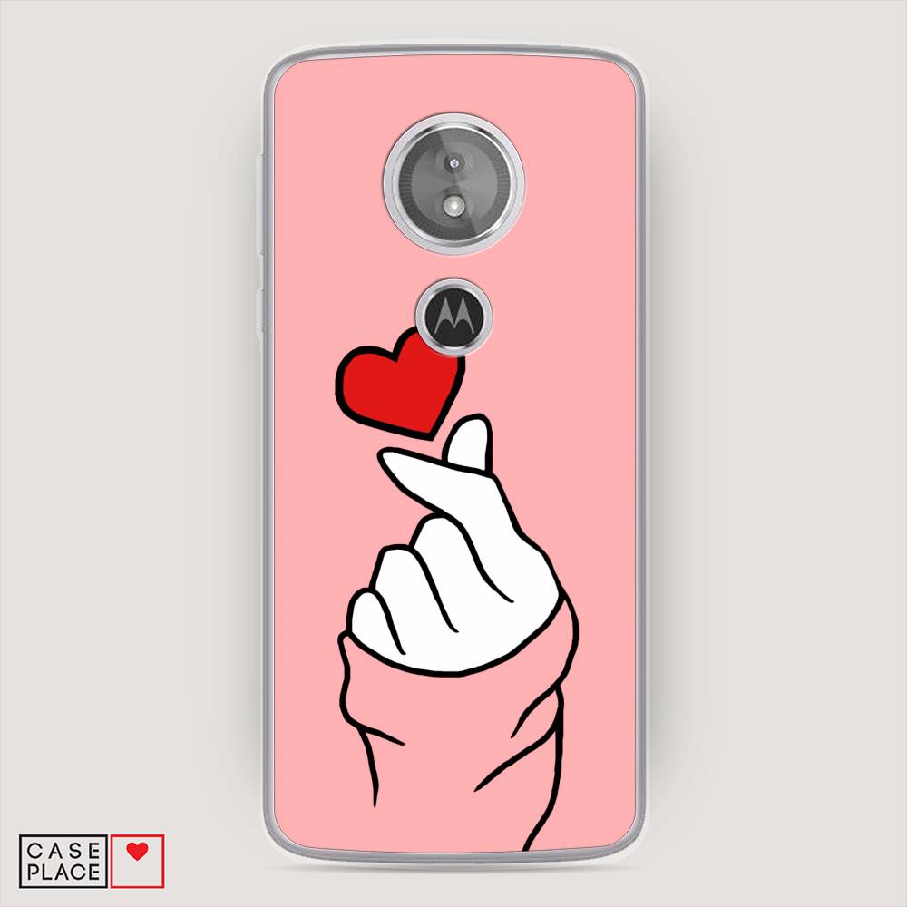 

Чехол Awog на Motorola Moto E5 / Моторола Мото E5 "Милое сердечко", Разноцветный, 241050-7