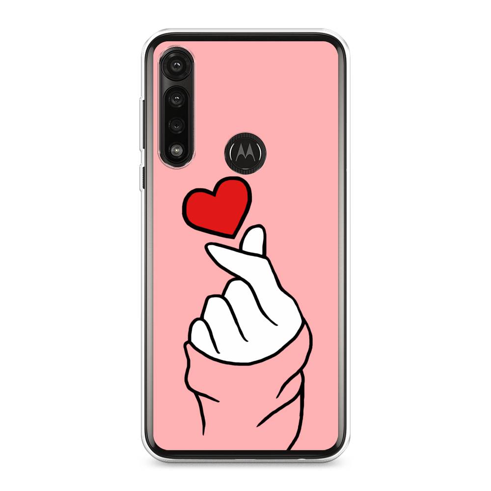

Чехол Awog на Motorola Moto G Power 2020 "Милое сердечко", Разноцветный, 242650-7