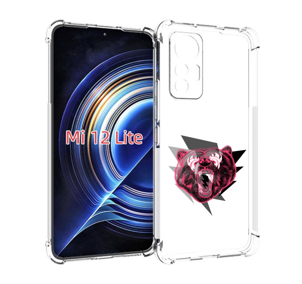 

Чехол MyPads грозовой медведь для Xiaomi 12 Lite, Прозрачный, Tocco