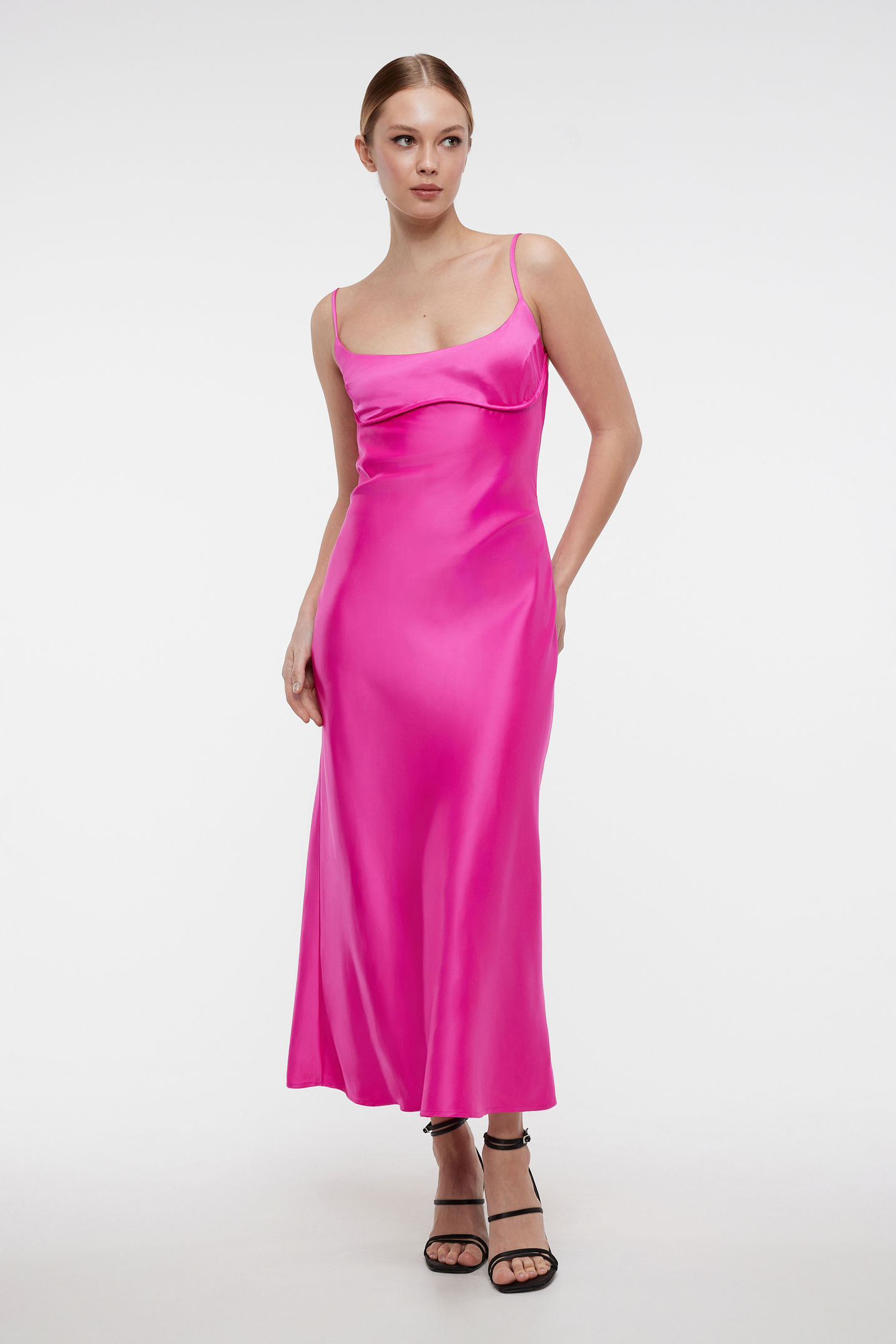 Платье женское Befree 2321468549 розовое M