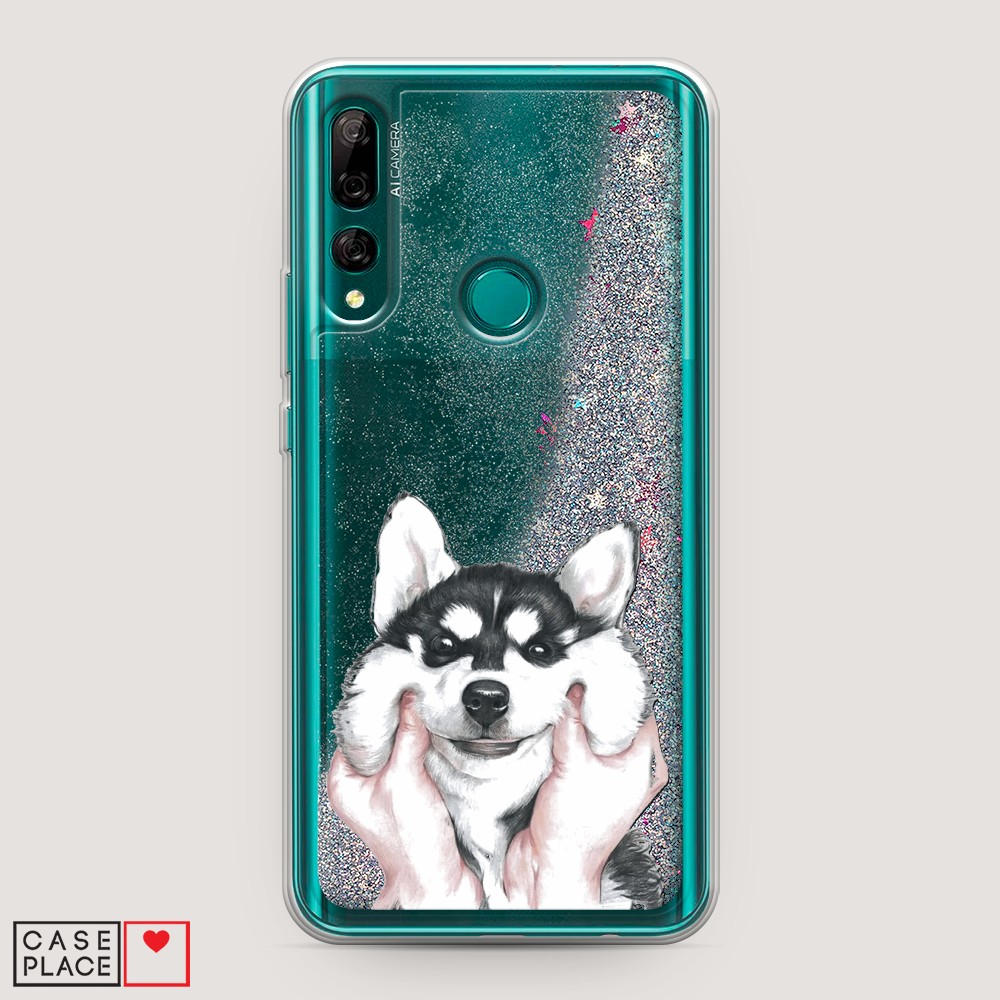 

Чехол Awog на Huawei P Smart Z/Y9 Prime 2019/Honor 9X/9X Premium "Щечки хаски", Разноцветный, 611991-1