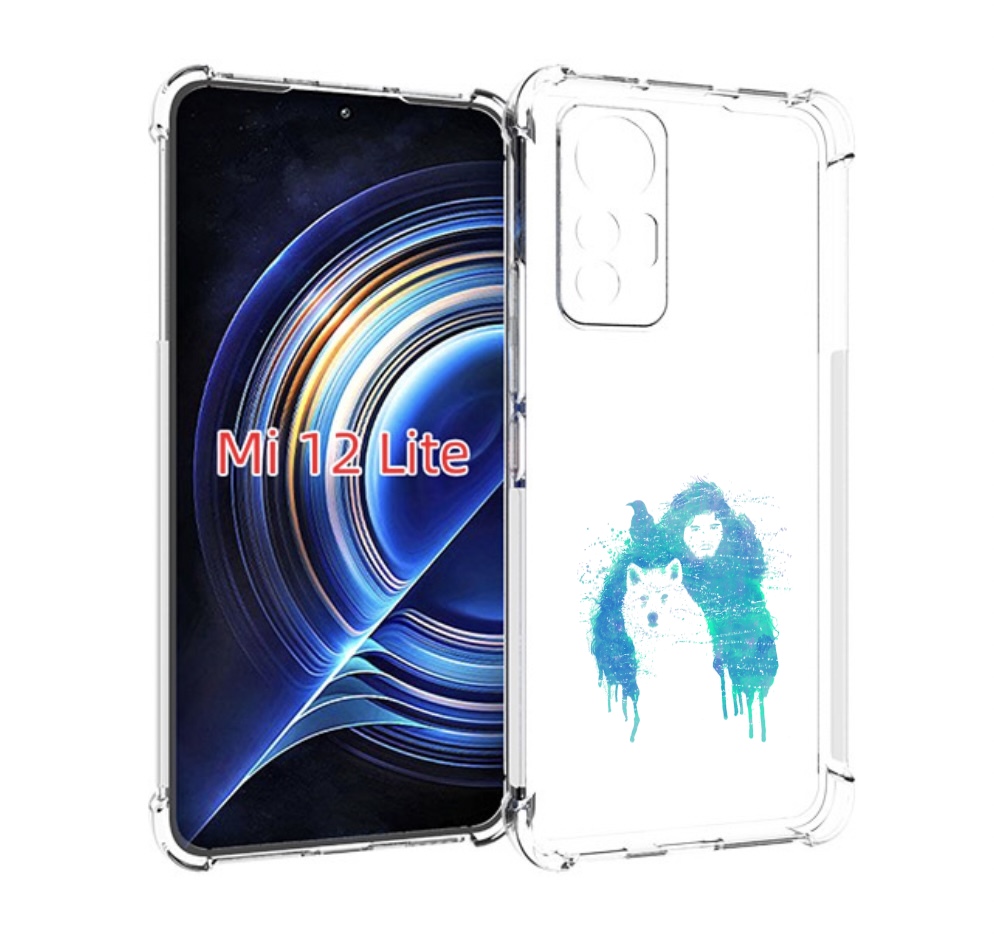 

Чехол MyPads джон сноу для Xiaomi 12 Lite, Прозрачный, Tocco