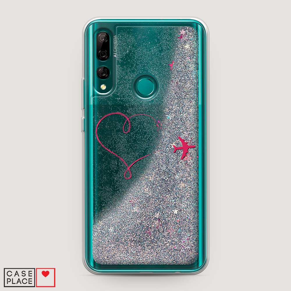 

Чехол Awog на Huawei P Smart Z/Y9 Prime 2019/Honor 9X/9X Premium "Сердце и самолет", Разноцветный, 611991-1
