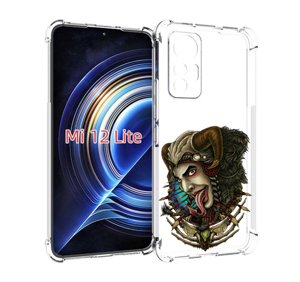 

Чехол MyPads длинный язык для Xiaomi 12 Lite, Прозрачный, Tocco