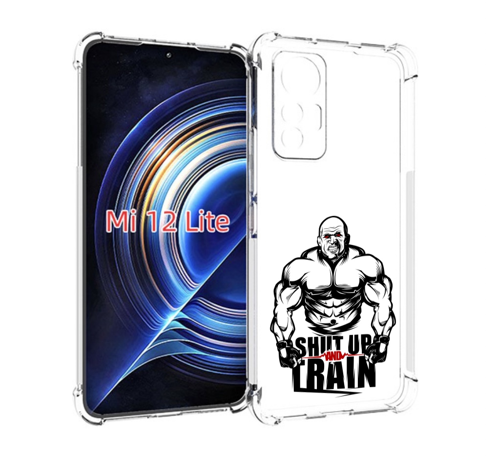 

Чехол MyPads здоровое тело для Xiaomi 12 Lite, Прозрачный, Tocco
