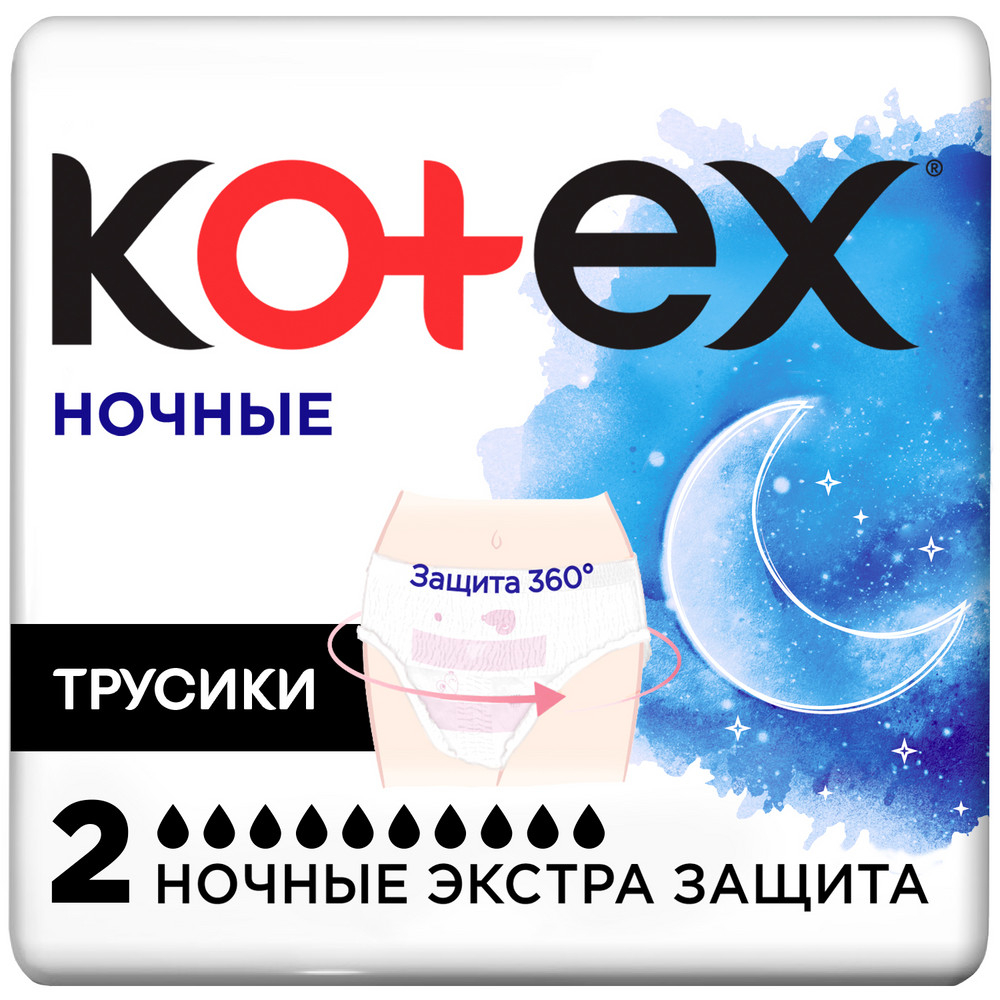 фото Ночные трусики kotex экстра защита