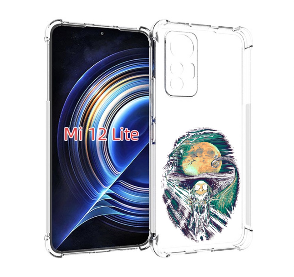 

Чехол MyPads зубастое существо абстракция для Xiaomi 12 Lite, Прозрачный, Tocco