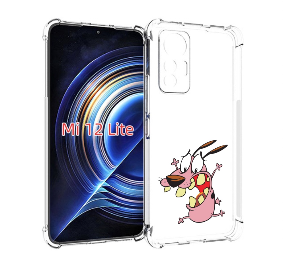 

Чехол MyPads зубастый бобик для Xiaomi 12 Lite, Прозрачный, Tocco
