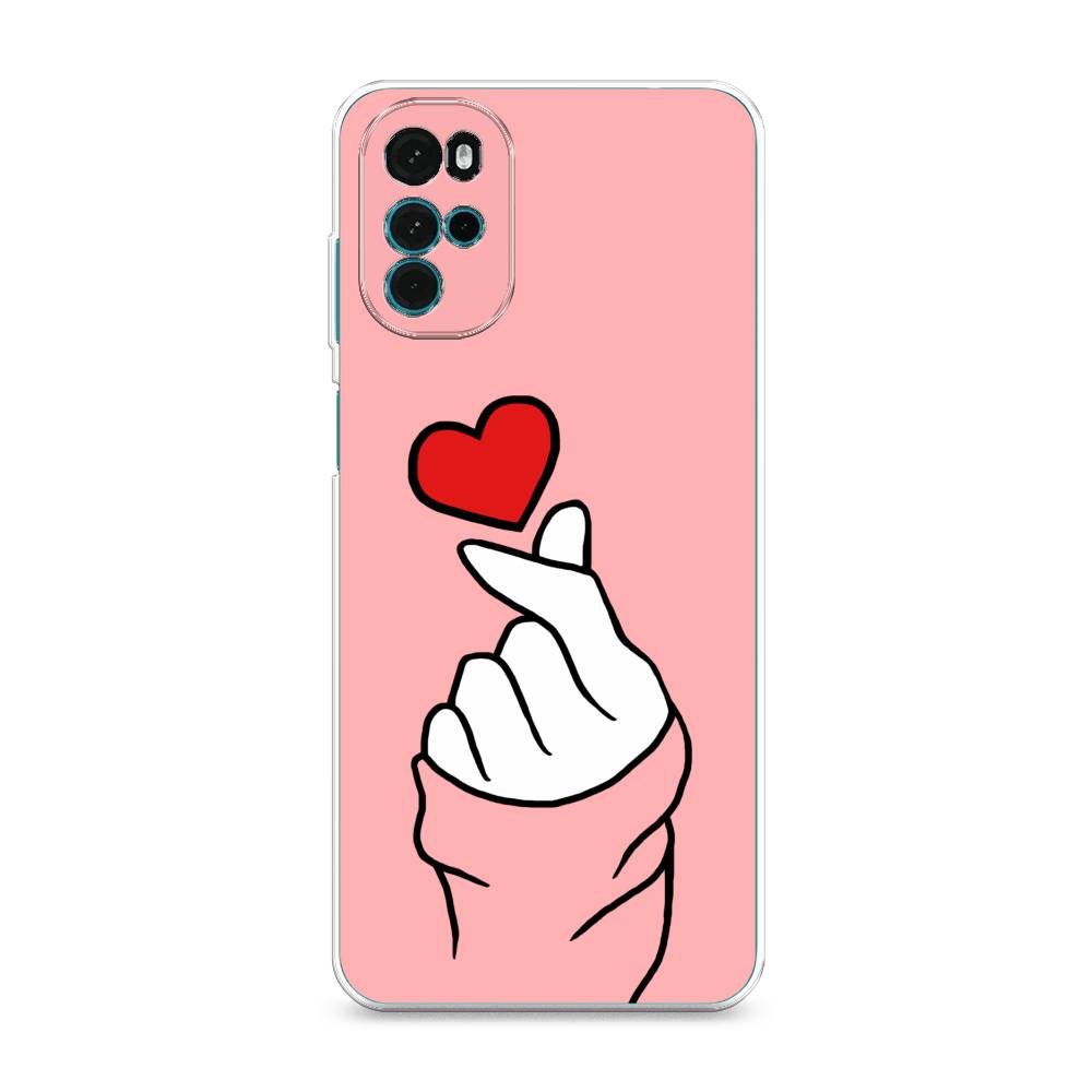 

Чехол Awog на Motorola Moto G22 "Милое сердечко", Разноцветный, 243150-7