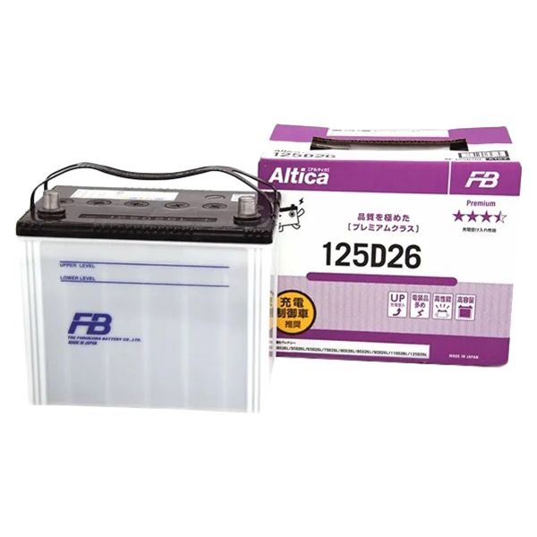 

Аккумулятор FB ALTICA PREMIUM 125D26R (85L 800A 261x173x225)