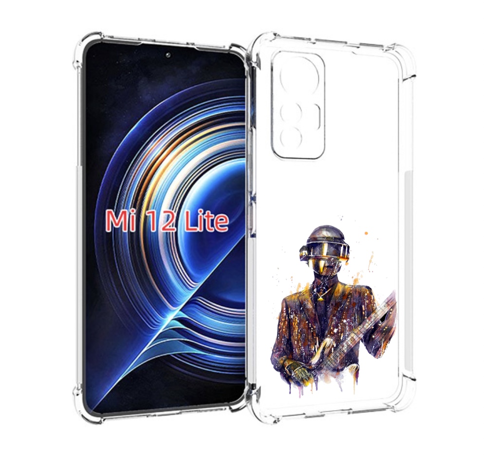 

Чехол MyPads космо-гитарист для Xiaomi 12 Lite, Прозрачный, Tocco