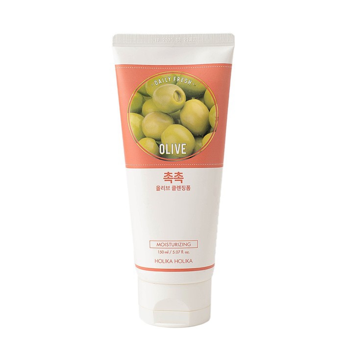 

Пенка Holika Holika Daily Fresh Olive Cleansing Foam с оливой, увлажняющая, 150 мл