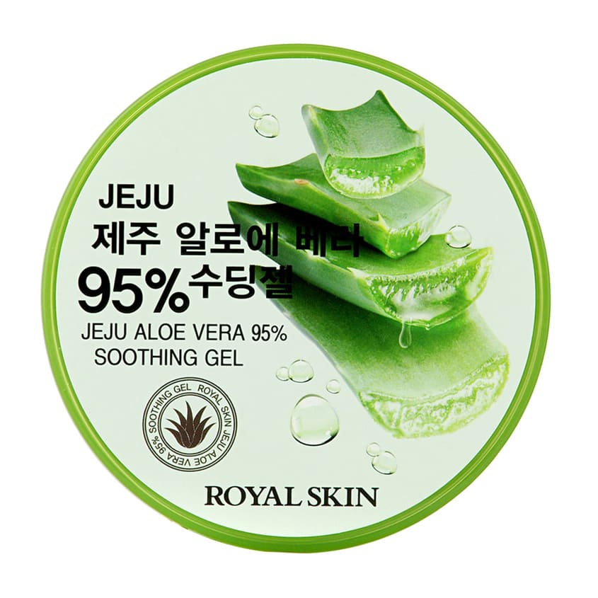 фото Гель для лица и тела royal skin с 95% содержанием алоэ, 300 мл