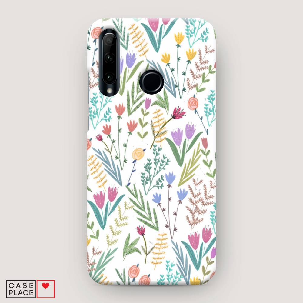 

Чехол Awog "Полевые цветы рисунок" для Honor 20 Lite 2019, 68920-6