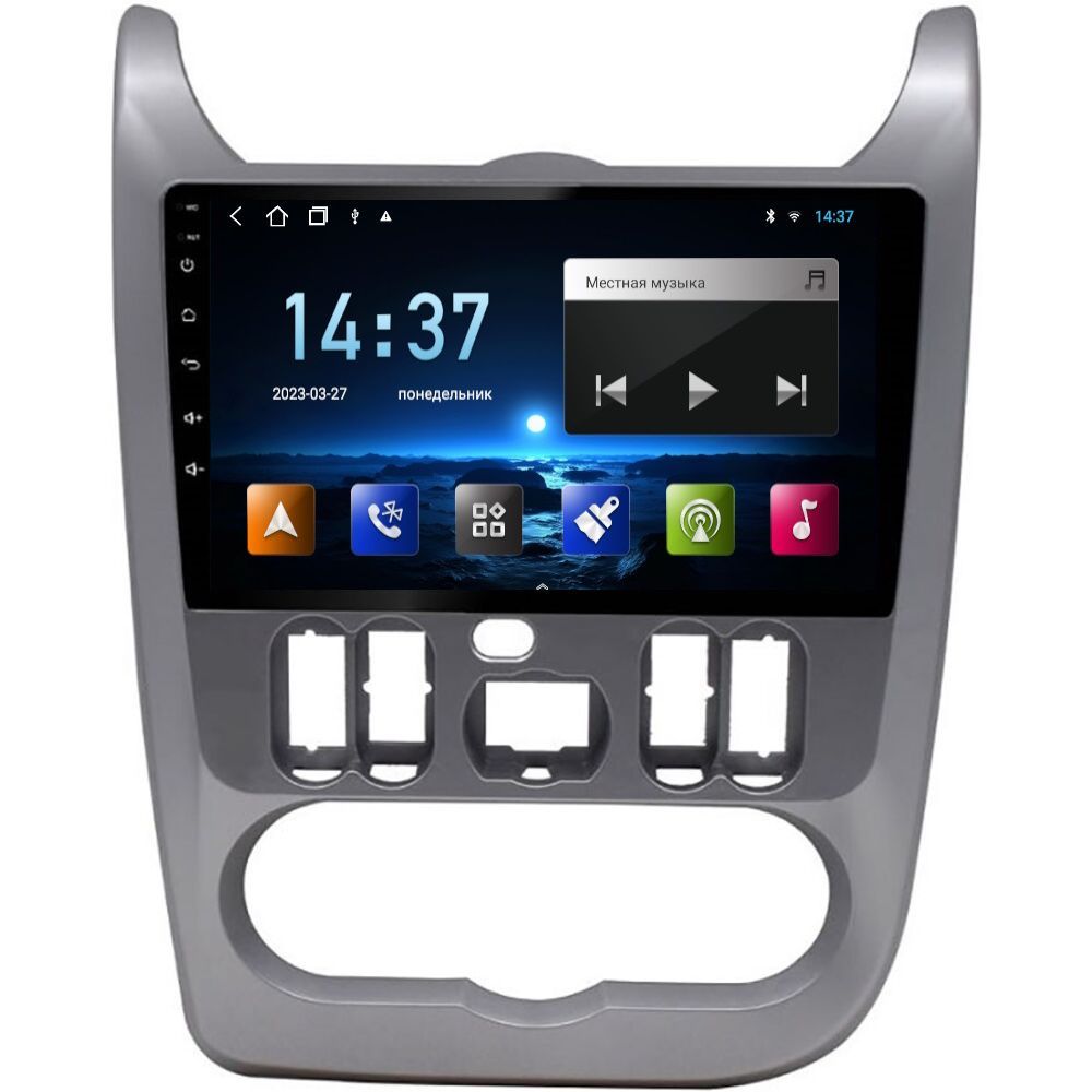 Автомобильная Магнитола EpicAuto 9270 Renault Logan 1 Sandero 2 2009-2015 - Android 13 1550000₽