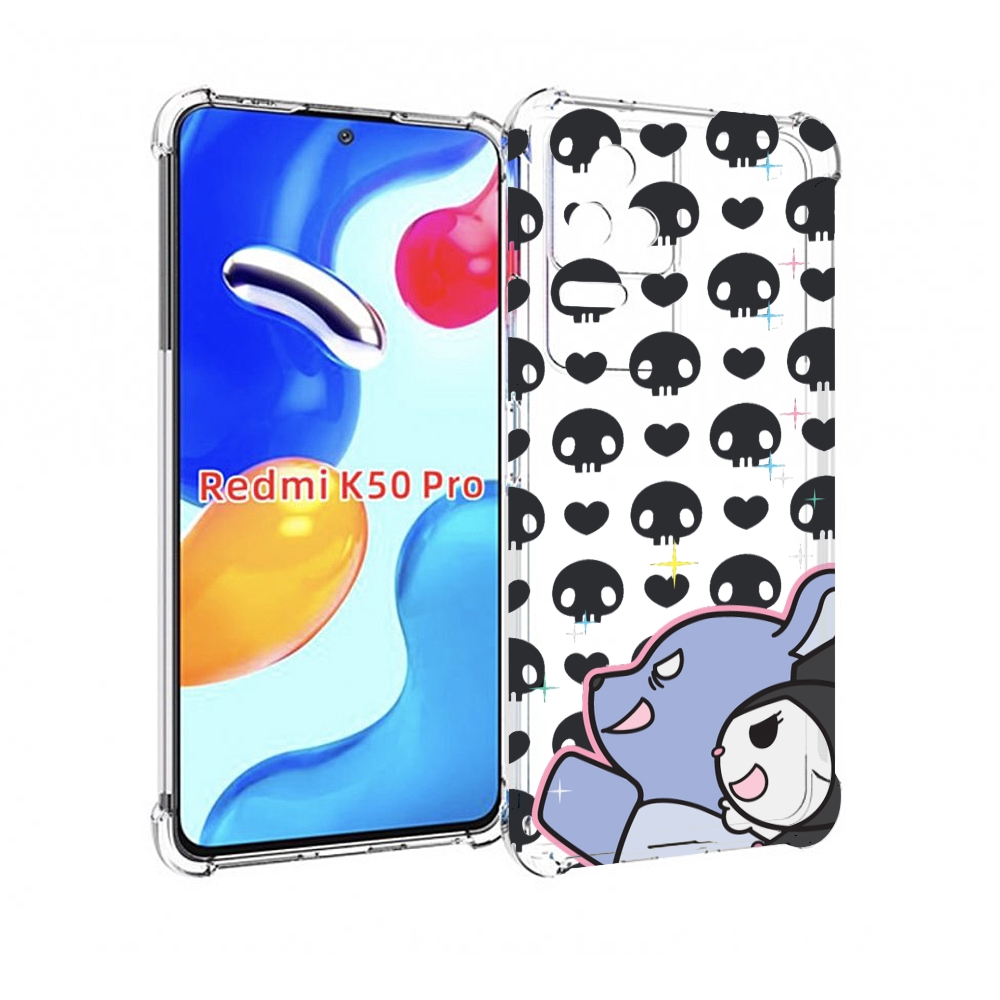 

Чехол MyPads злые-мини-животные детский для Xiaomi Redmi K50 / K50 Pro, Прозрачный, Tocco