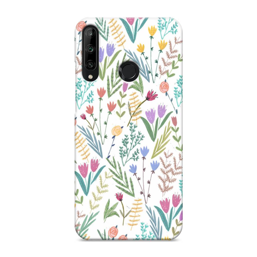 

Чехол Awog "Полевые цветы рисунок" для Honor 9C, 612520-6