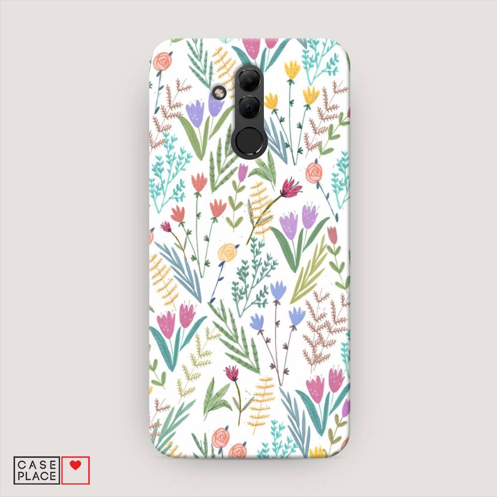 

Чехол Awog "Полевые цветы рисунок" для Huawei Mate 20 Lite, 66620-6