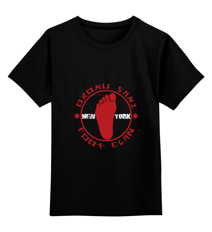 

Детская футболка классическая Printio Foot clan, р. 128, Черный, 0000000693773